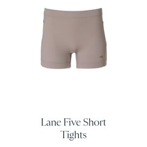 Tracksmith Lane Five Short Tights - New Gray Medium